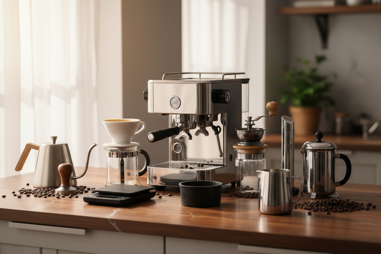 10 Must-Have Home Café Tools to Make Barista-Level Coffee at Home