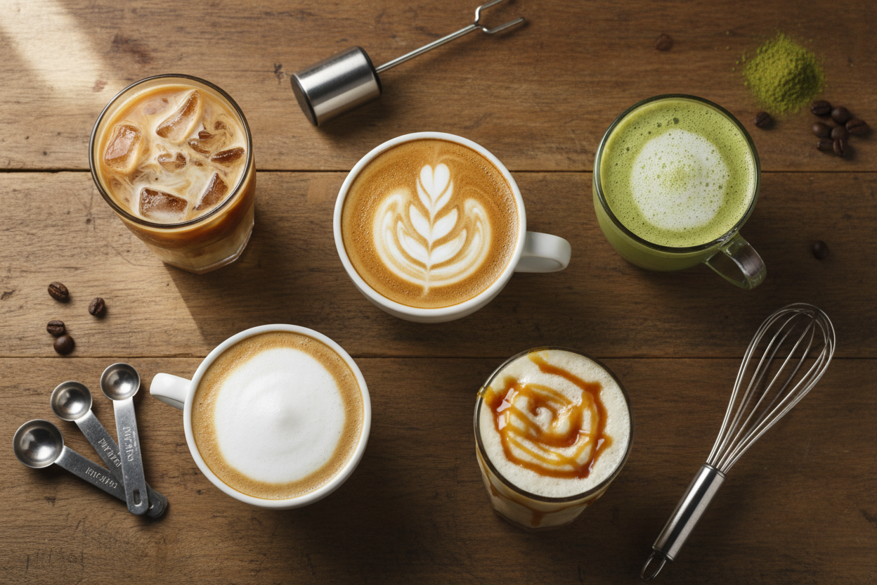 5 Easy Homemade Café Drinks You Can Make with Simple Kitchen Tools