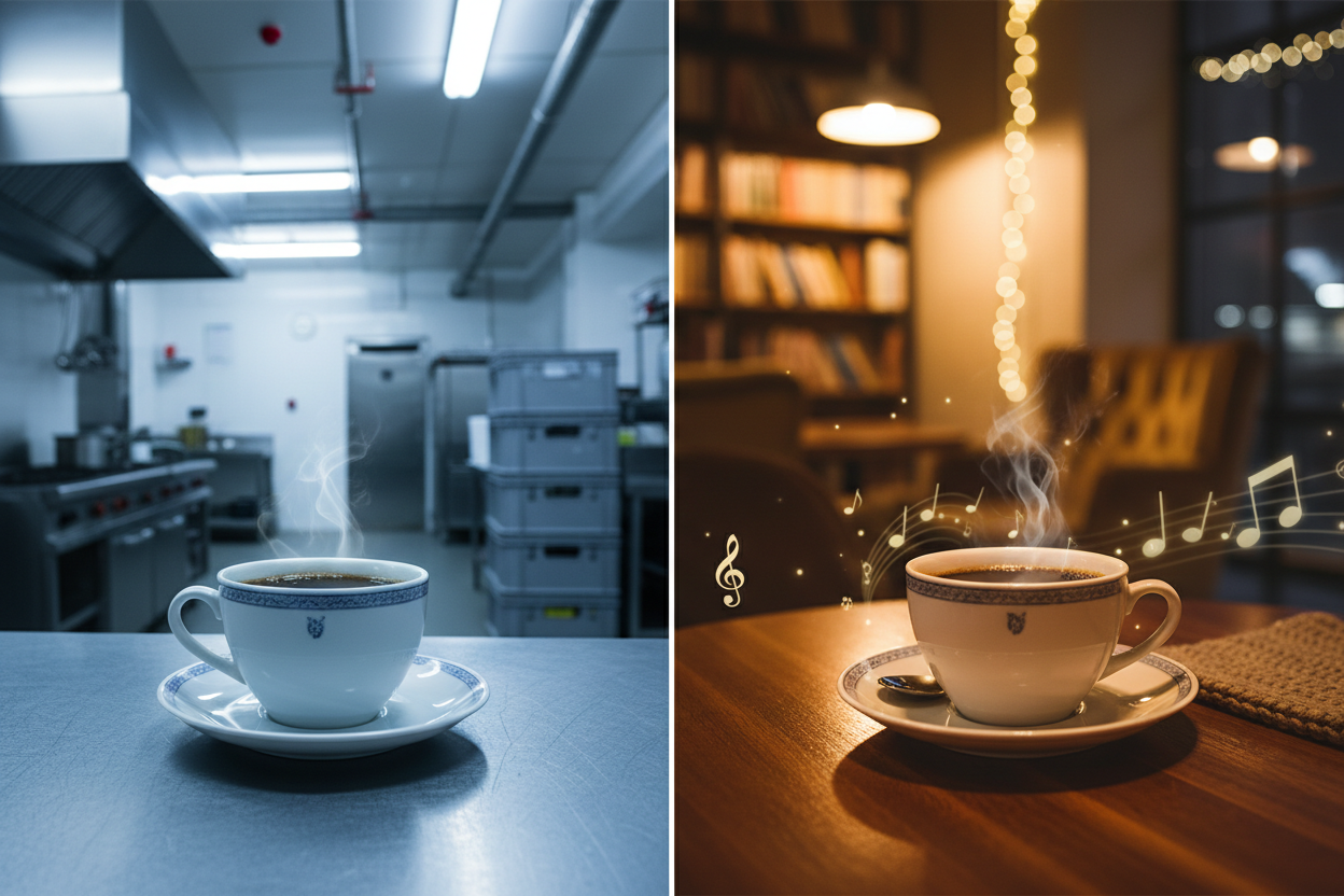 Why Atmosphere Changes Taste Perception
