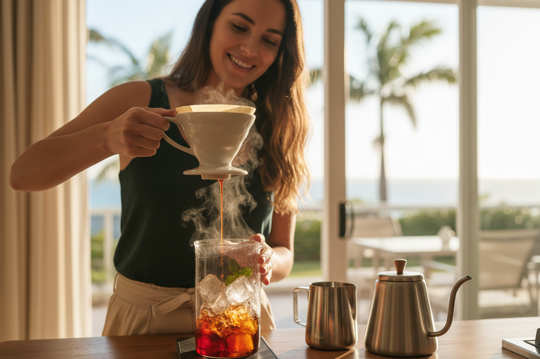 How to Brew Coffee for Hot Weather
