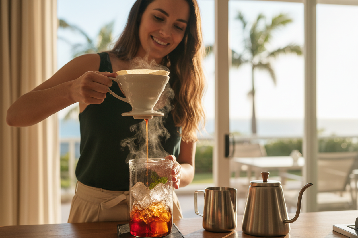 How to Brew Coffee for Hot Weather