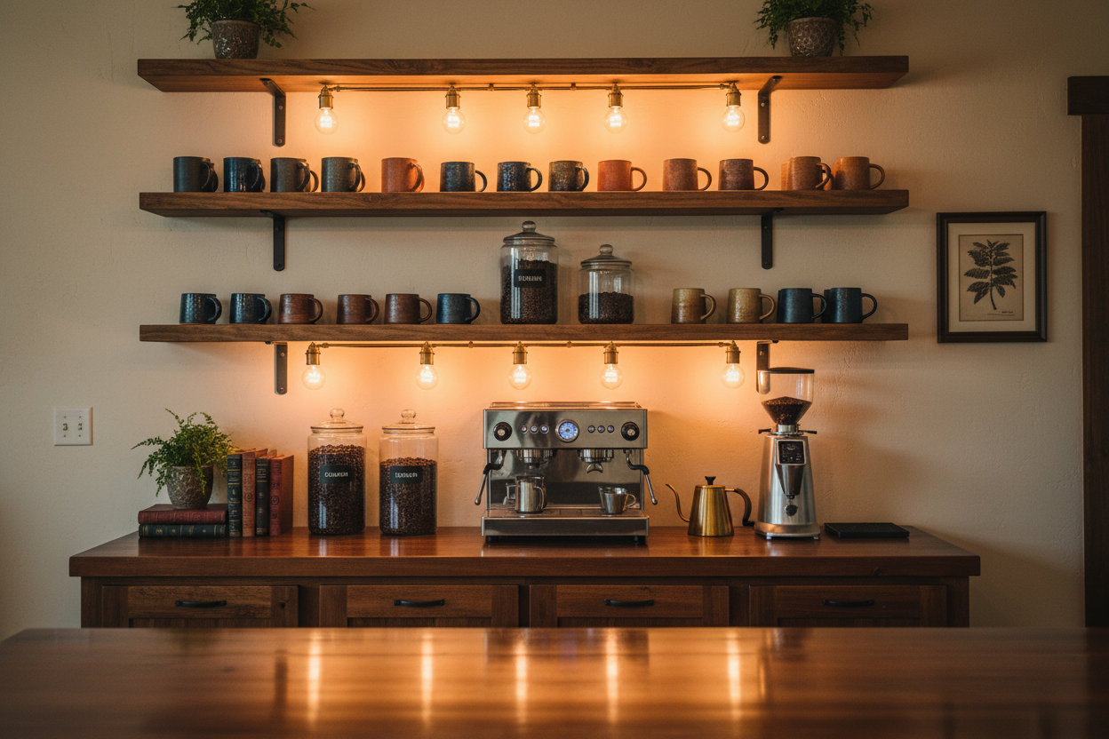 How to Create a Coffee Bar at Home