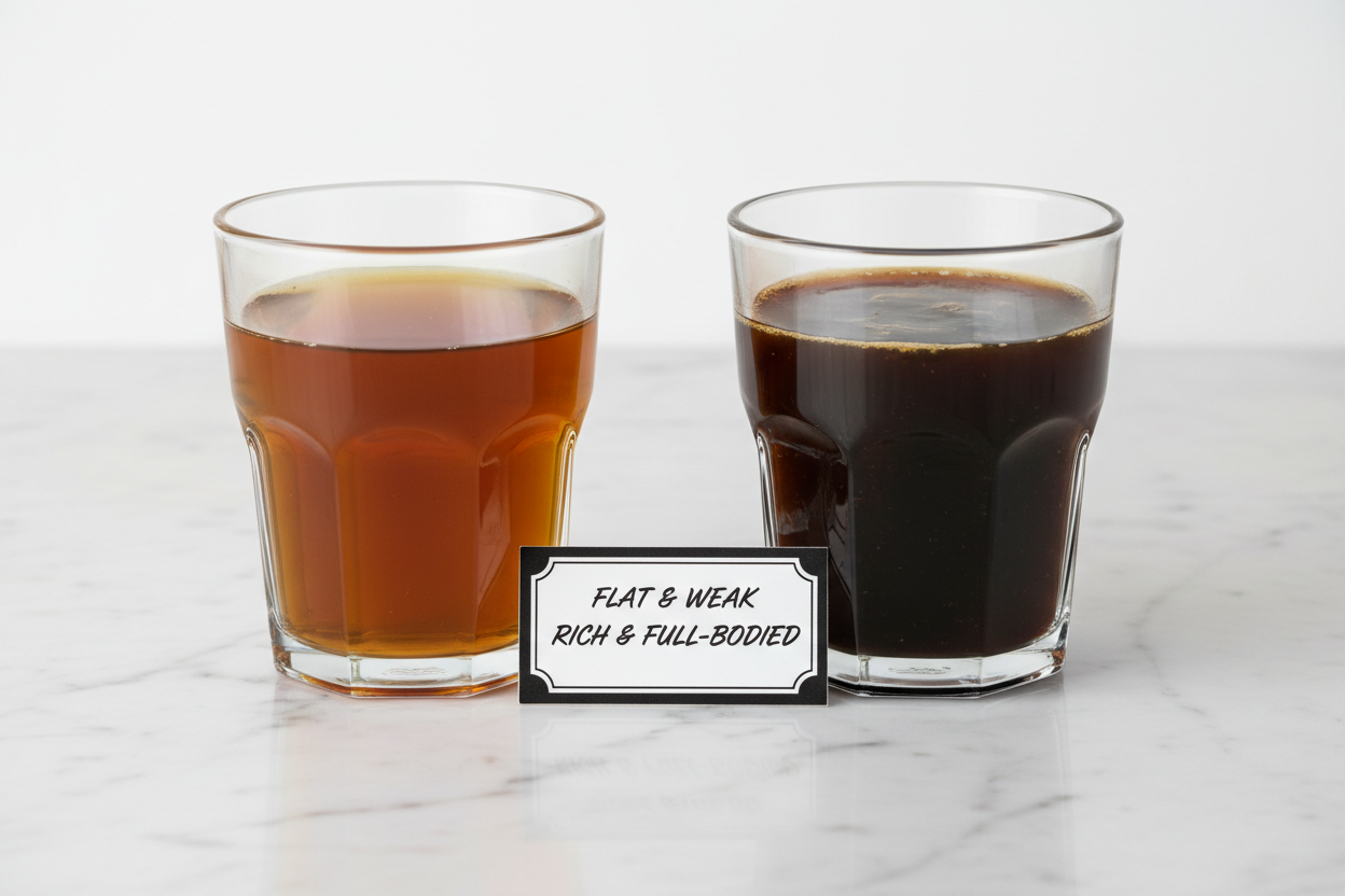 Why Your Coffee Lacks Body