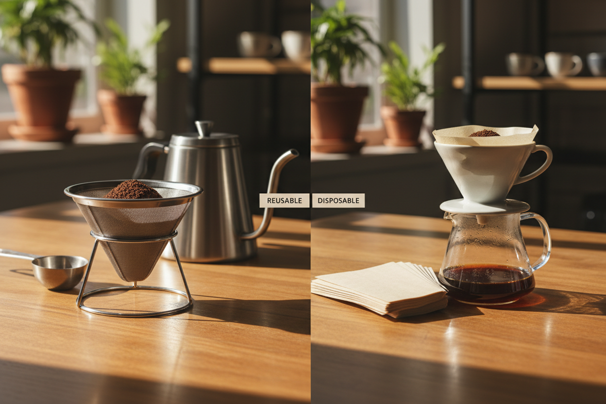 Reusable Filter vs Paper Filter: Taste, Cleanup, and Cost