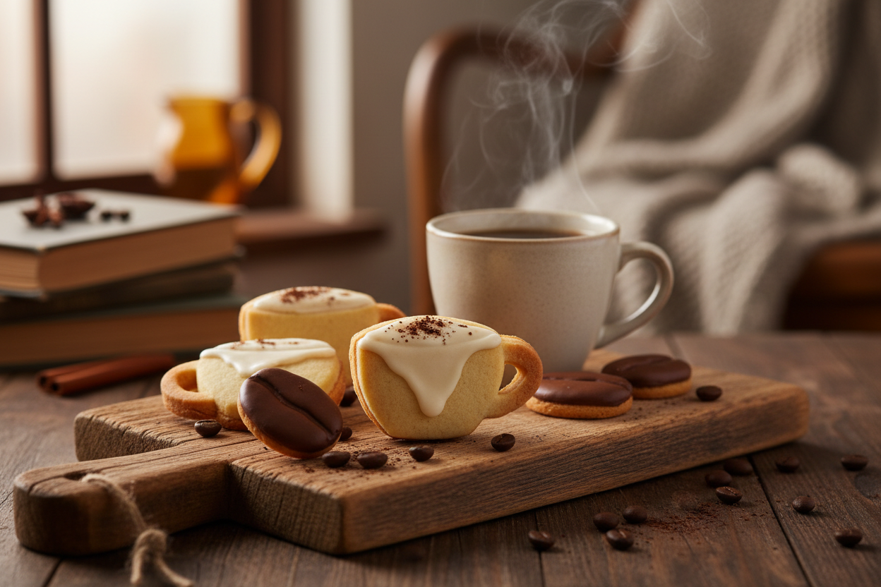 Cookie Cutters for Cafe Vibes: Easy "Coffee Shop" Cookies at Home
