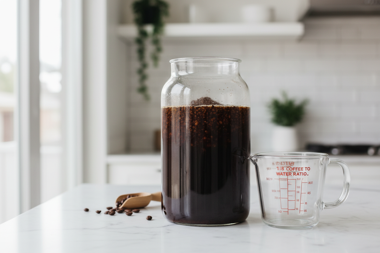 Cold Brew at Home: The Easiest 1:8 Recipe Guide