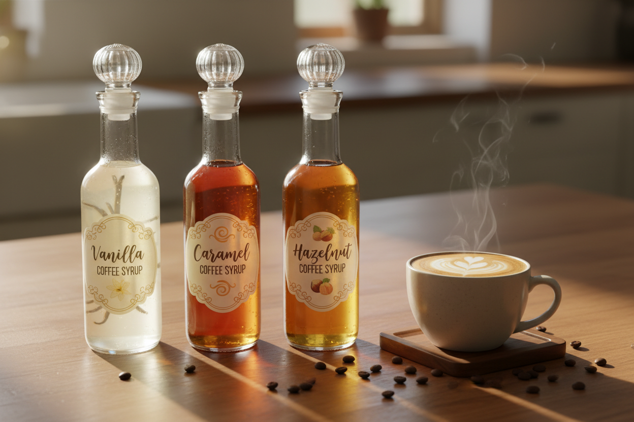 How to Make Flavored Coffee at Home (Vanilla, Caramel, Hazelnut)