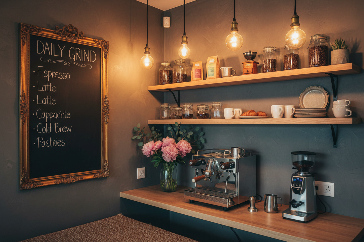 How to Make a Home Café That Feels Like a Real One