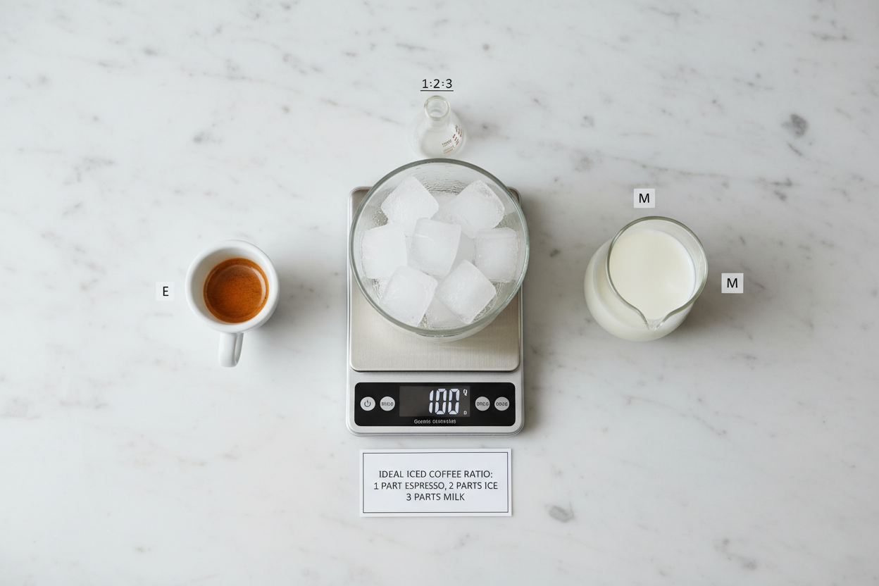 The Best Ice-to-Coffee Ratio for Flavor