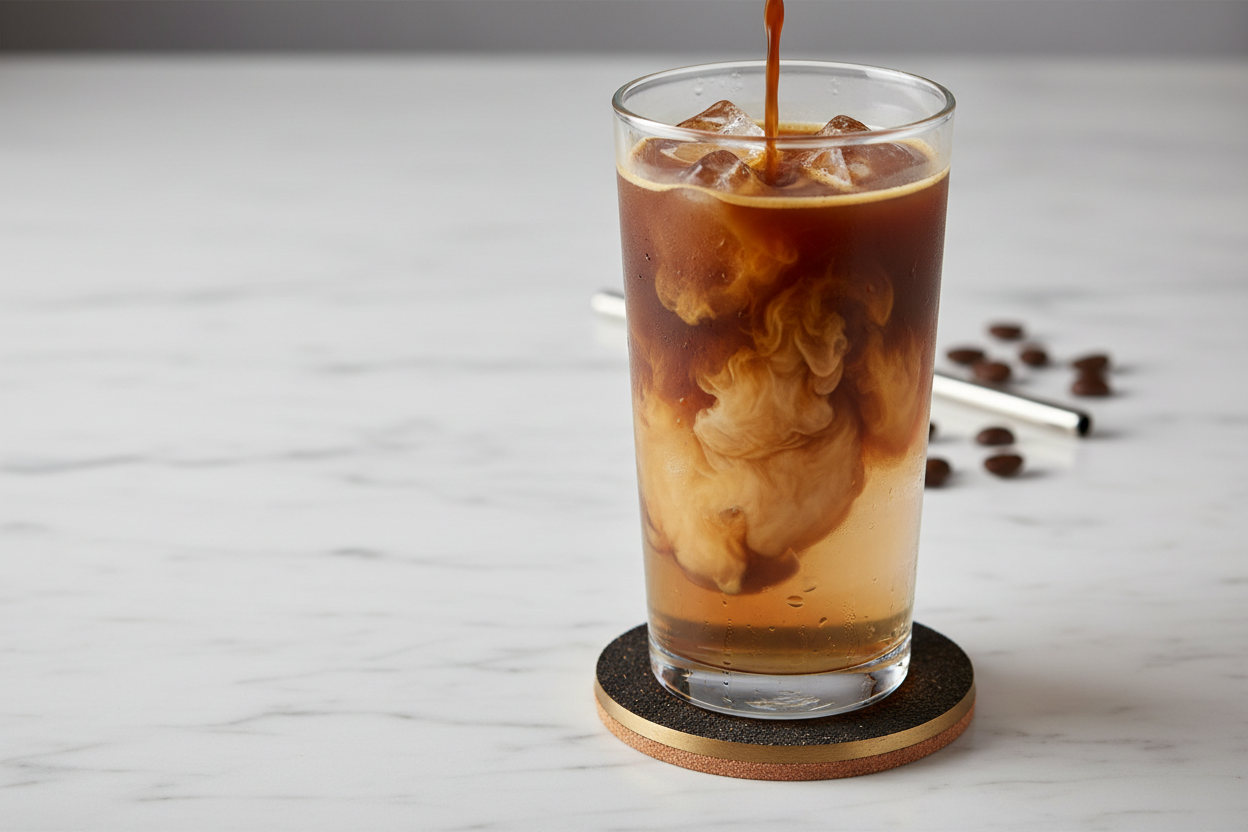 How to Make Café-Style Iced Americano