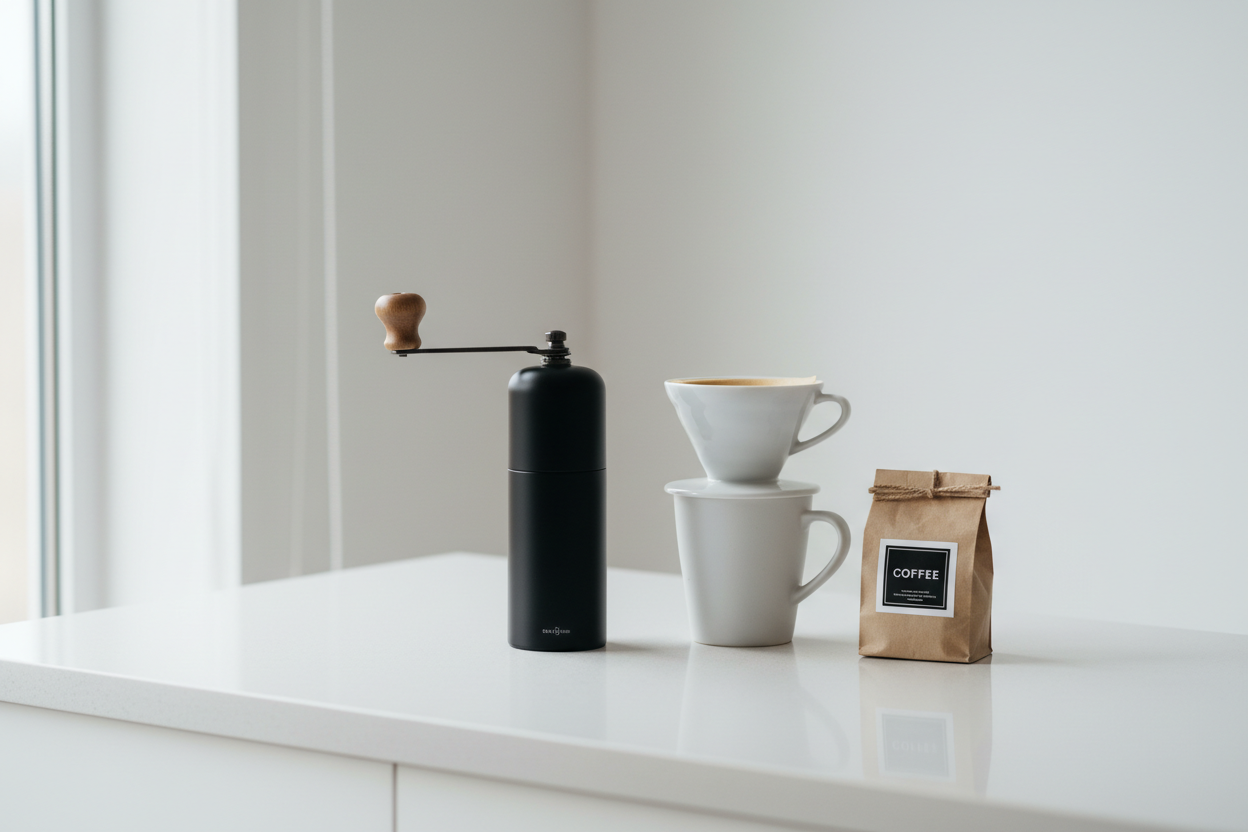 How to Build a Minimalist Coffee Station