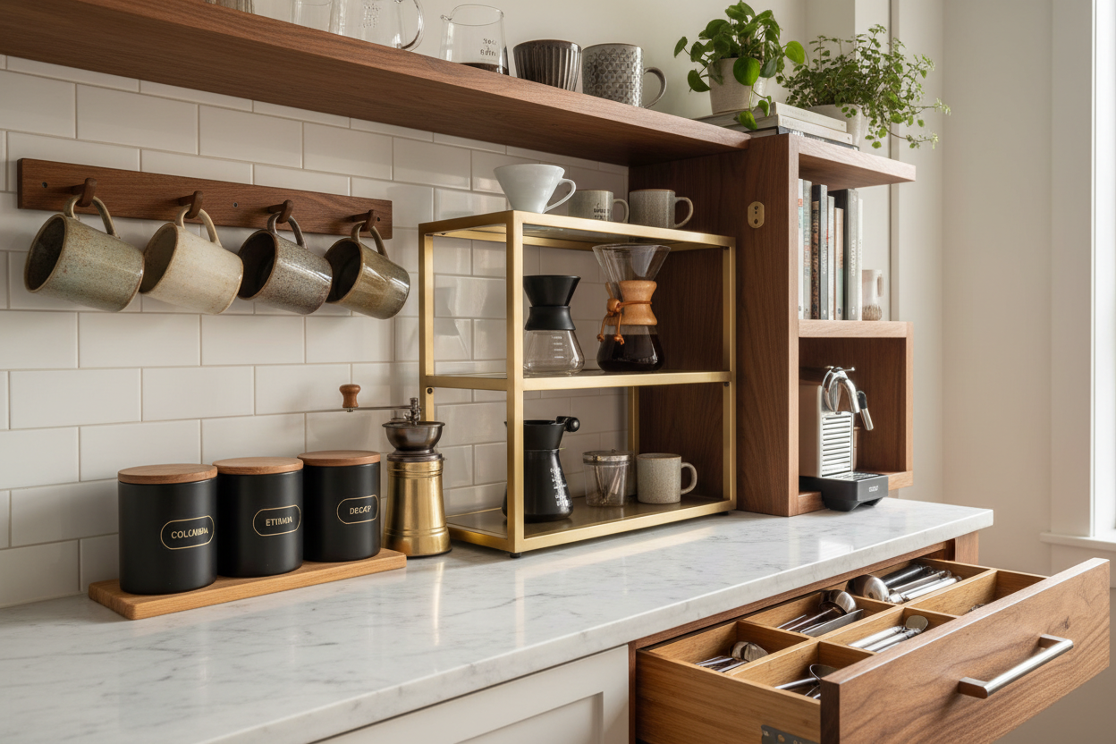 The Best Storage Hacks for Coffee Gear