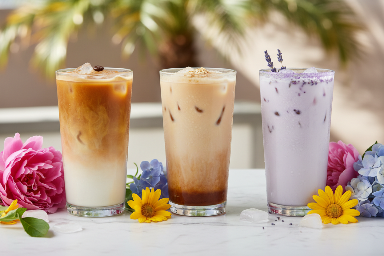 How to Make Summer Iced Latte Variations