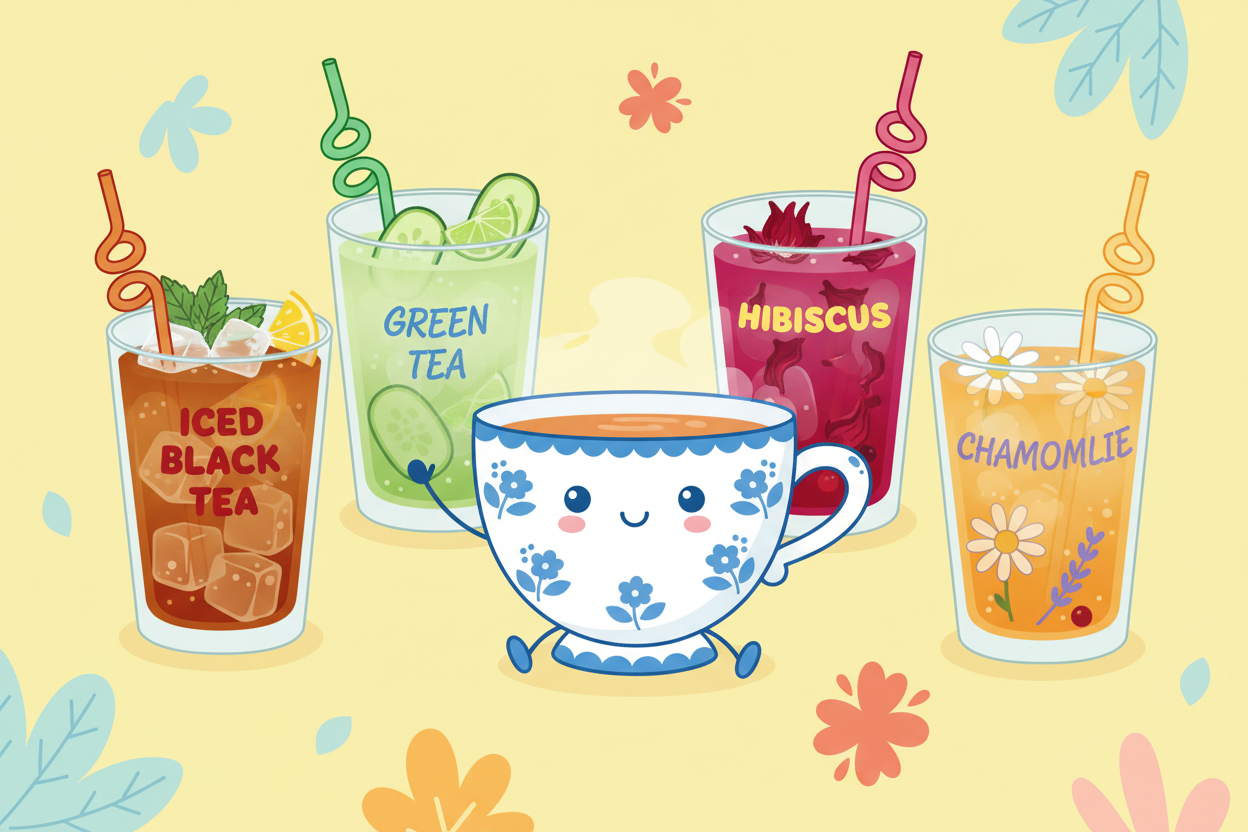 How to Make Refreshing Tea Drinks at Home
