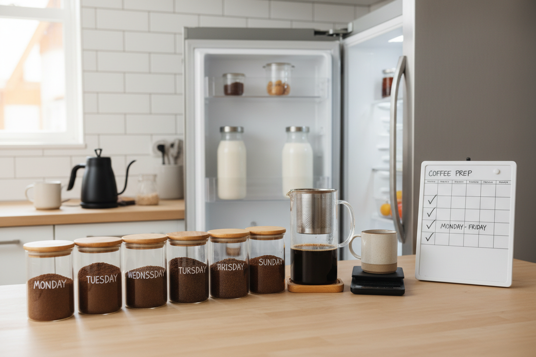 How to Build a Weekly Coffee Prep System