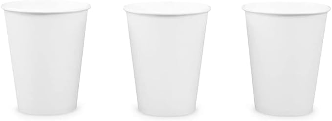 Paper Cups 12 oz 1000 Pack for Coffee & Tea Made in USA | Bulk 1000 Count for Home, Office, Restaurants & Parties | Recyclable Disposable 12 Ounce To-Go Cups for Hot Drinks