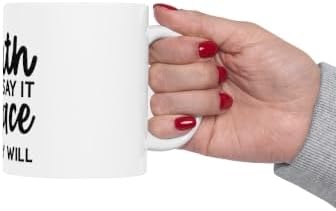 11 OZ Novelty Coffee Mugs - Christmas Gift (Motivational Theme)
