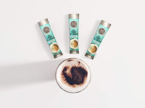 Coconut Cloud: Dairy-Free Coffee Creamer | Minimally Processed, Shelf Stable. Made from Coconut Powdered Milk. | Vegan, Gluten Free, Non-GMO. (Home, Office, Travel), Creamers (Original - 20 Sticks)