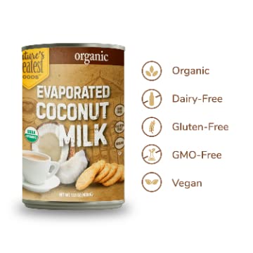 Nature's Greatest Foods Tropical Delight: Vegan Evaporated Coconut Milk with Exquisite Aroma - Dairy-Free, Guilt-Free, and Allergy-Friendly (Organic 400ml, Pack of 12)