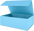 Blue Gift Box 10" x 6" x 3" with Magnetic Closure Lid Gifts Boxe for Presents,Bridesmaid Gifts Boxes,Cute Box,Birthday Gift Boxe,Luxury for Gifts Packaging, Magnetic Gift Box for Wrapping Gifts (Blue)