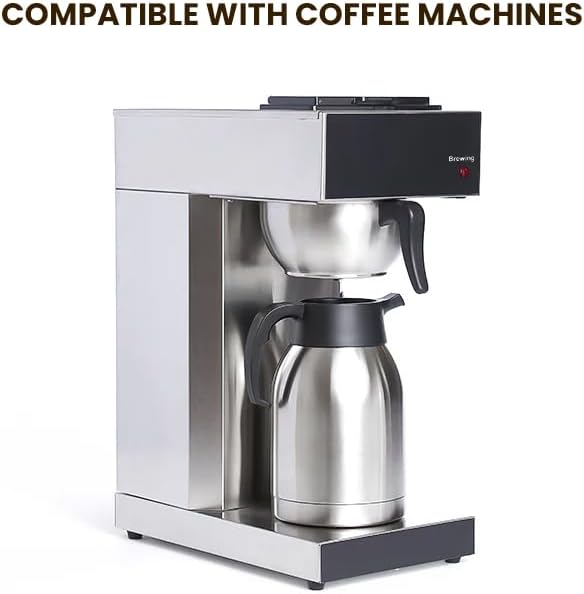 SYBO Thermal Coffee Carafe 74oz, 12 Hours Thermos, Insulated Stainless Steel Carafe for Keeping Hot/Cold Coffee, Tea, Water, Drink Dispenser for Parties, Travel, Camping, Office
