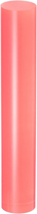 HARFINGTON Acrylic Clay Roller 6 Inch x 1 Inch Solid Non-Stick Plastic Round Tube Roller Polymer Clay Rod Fondant Rolling Pin for Shaping, Sculpting, Modeling DIY Crafts, Pink