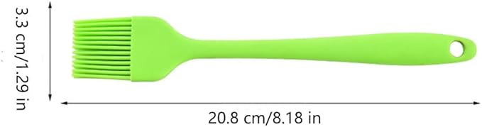 Silicone brush, Oil Brush for BBQ Kitchen Cooking Baking and Grilling (5 PCS,Blue)
