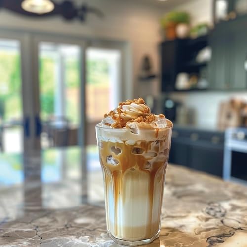 Jordan's Skinny Syrups Sugar Free Coffee Syrup, Salted Caramel Flavor Drink Mix, Zero Calorie Flavoring for Chai Latte, Protein Shake, Food & More, Gluten Free, Keto Friendly, 25.4 Fl Oz, (Pack of 6)