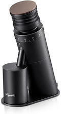 Coffee Grinder, Viesimple Gen 4, Single Dose Burr Coffee Grinders with Magnetic Dosing Cup, Electric Coffee Bean Grinder with Anti-Static Design, Espresso Grinder Compact & Quiet for Home Use Black