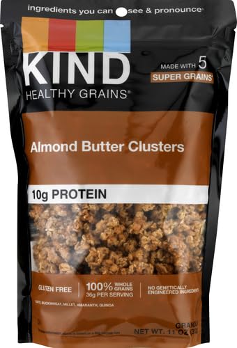 KIND Almond Butter Clusters, 11 Oz (Pack of 4)