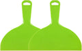 uxcell Putty Scraper 8" Plastic Flexible Putty Knives Disposable Spreader for Taping Drywall Wall Painting Green 2pcs