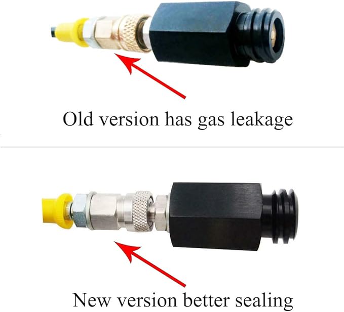 Soda Machine Adapter Hose Connect Your Soda Maker to Large Co2 Tank Directly,Compatible with Jet and Aua Fizz Soda Machines, Not Recommended for Electronic 1 Touch/Terra/Duo/Art Series
