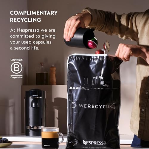 Nespresso Capsules Original Line, Morning Lungo Blends Variety Pack, Mild to Medium to Dark Roast Coffee, 50-Count Coffee Pods