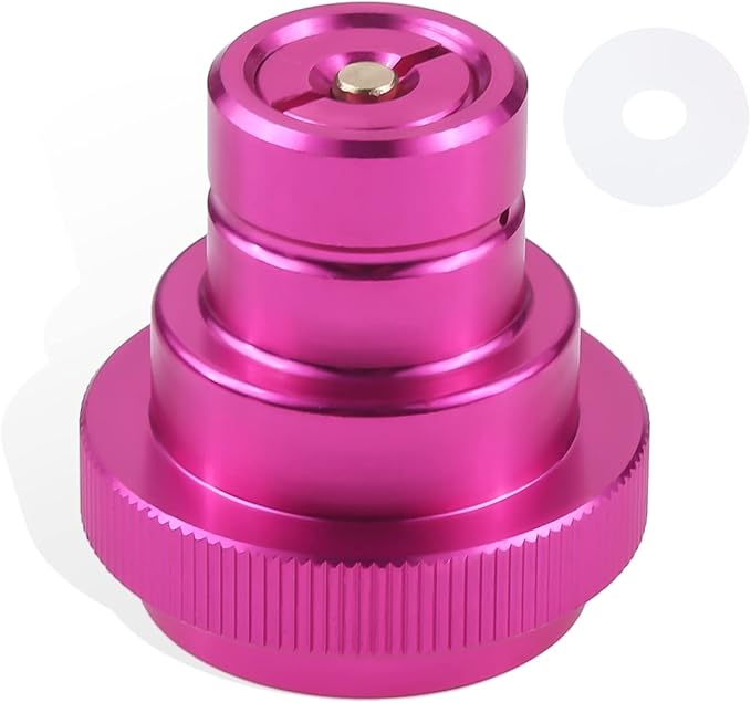 CO2 Quick Adapter for Soda Water Bubbler Compatible with DUO/Terra/Art Sparkling Water Maker, Soda Maker adapter Accessories, Purple