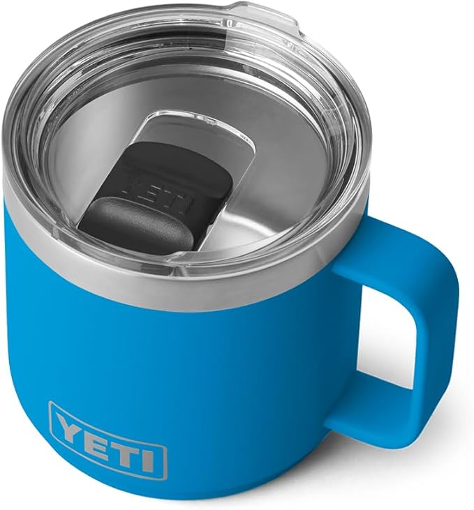YETI Rambler 14 oz Stackable Mug, Vacuum Insulated, Stainless Steel with MagSlider Lid
