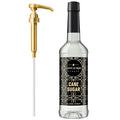 "NEW" Café Le Rou Cane Sugar Classic Syrup - 25.4 oz, 1 Pack with 1 Gold Pump Dispensers 25.4 Fl Oz (Pack of 1)