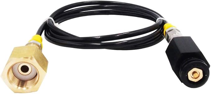Soda Machine Adapter Hose Connect Your Soda Maker to Large Co2 Tank Directly,Compatible with Jet and Aua Fizz Soda Machines, Not Recommended for Electronic 1 Touch/Terra/Duo/Art Series