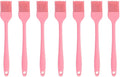 Silicone brush, Oil Brush for BBQ Kitchen Cooking Baking and Grilling（7 PCS,Pink)