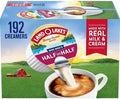 Coffee Creamer Mini Moo’s Half & Half Creamer Singles, 192 Count.