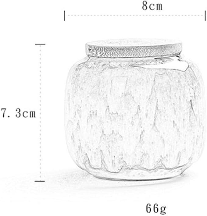 Ceramic Storage Jars, Exquisite Glaze Food Canisters for Kitchen Spice Storage,Tea Caddy Storage,Coffee Jar,Condiment Jar with Seald Lid (Rogue red carmine)