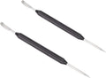 Stainless Steel Latte Art Pen, 2Pcs Latte Art Tools 2 Ends Coffee Art Pen Professional Barista Tool for Cappuccino Latte Espresso