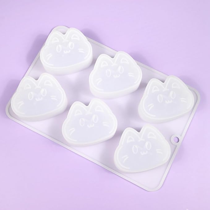 mostsom Cat Shape Cheese Mousse Silicone Cake Decorating Mold For Baking Mould Dessert Mousse Pastry Mould Ice Cream Mold Kitchen Tools (D_ Cat)