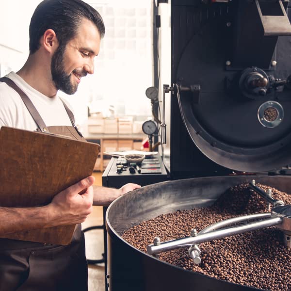 Half Caff Coffee, Whole Bean, Swiss Water Decaf, Fresh Roasted, 5 lbs
