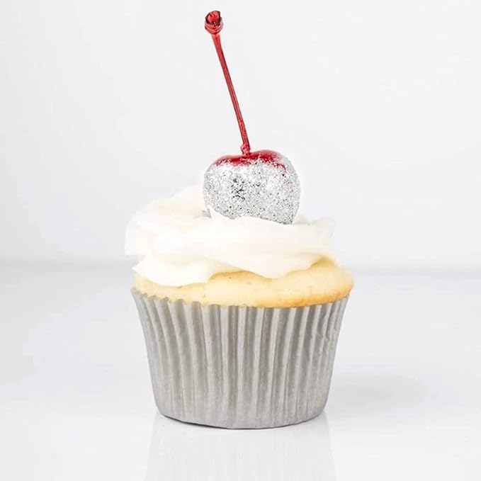 Edible Glitter for Drinks, Edible Glitter for Cakes, White Edible Drink Glitter Cake Decorations for Strawberries, Cocktail