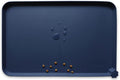Hoki Found Large Waterproof Silicone Pet Food Mats Tray - Non Slip Pet Bowl Mats Placemat - Dog Pet Cat Feeding Mat - Dog Cat Food Mats -Pet Water Mats for Floors - French Navy