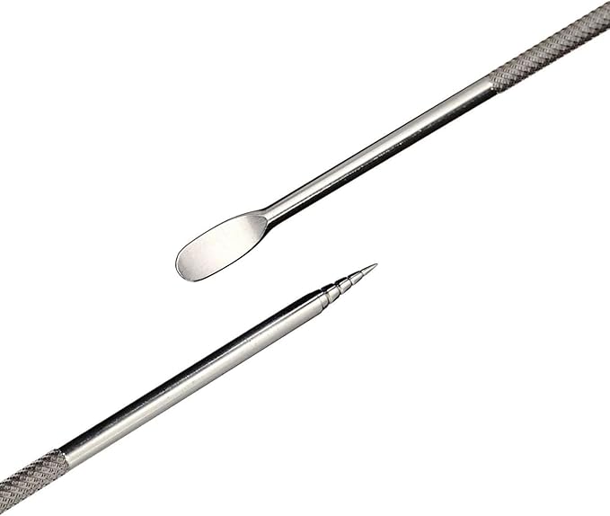 3 PCS Latte Art Pen - Cinnamon Pen for Barista Espresso Coffee Latte Art Tools - Stainless Steel Silver, LXLVOUEG