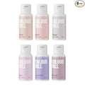 Colour Mill Bridal-Pack Oil-Based Food Coloring, 20 Milliliters Each of 6 Colors: Blush, Lavender, Lilac, Mauve, Nude and Taupe 4.08 Fl Oz 120 milliliters