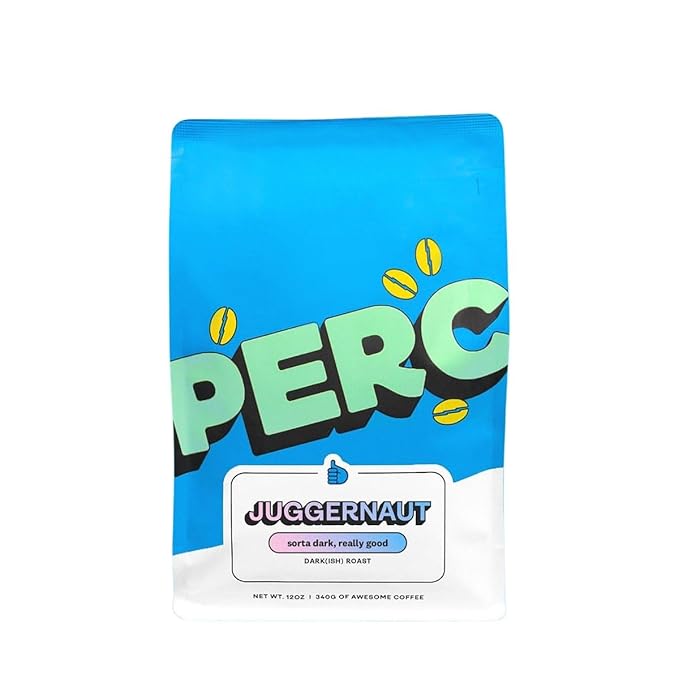 Juggernaut Espresso Blend - Roasted by Perc Coffee - Whole Bean Coffee - 2 Pound Bag