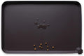 Hoki Found XX-Large Silicone Pet Food Mats - Non Slip Cat Dog Bowl Mats - Waterproof Dog Cat Food Tray - Dark Oak
