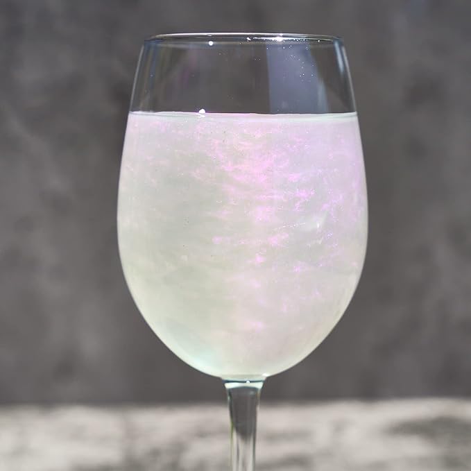 Brew Glitter - Purple Iridescent (45g Shaker 1x Jar) | Color Changing Edible Glitter for Drinks, Cocktails, Beer, Garnish & Beverages
